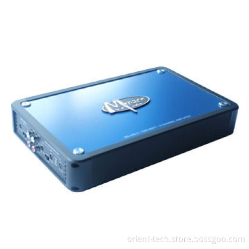 Car amplifier, class AB FR4, Double sides PCB, 4*80w, with cooling fan